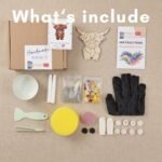 Gentle Highland Cow Mosaic Art Kit