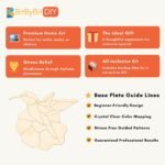 The Golden Moment Mosaic Art Kit | DIY Glass Mosaic Kit, Premium Mica Tile Craft for Adults & Kids, Unique Home Decor Gift