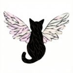 Guardian Cat Mosaic Art Kit | DIY Glass Mosaic Kit, Premium Mica Tile Craft for Adults & Kids, Unique Home Decor Gift