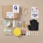 Moonlit Cat Mosaic Art Kit | DIY Glass Mosaic Kit, Premium Mica Tile Craft for Adults & Kids, Unique Home Decor Gift