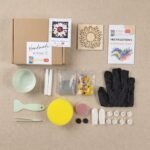 Radiant Sunflower Mosaic Art Kit | DIY Glass Mosaic Kit, Premium Mica Tile Craft for Adults & Kids, Unique Home Decor Gift