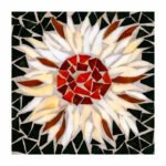 Radiant Sunflower Mosaic Art Kit | DIY Glass Mosaic Kit, Premium Mica Tile Craft for Adults & Kids, Unique Home Decor Gift