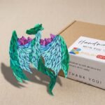 Soaring Phoenix Mosaic Art Kit | DIY Glass Mosaic Kit, Premium Mica Tile Craft for Adults & Kids, Unique Home Decor Gift