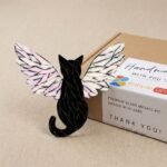 Guardian Cat Mosaic Art Kit | DIY Glass Mosaic Kit, Premium Mica Tile Craft for Adults & Kids, Unique Home Decor Gift