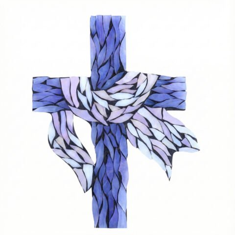 Quiet Cross Mosaic Art Kit