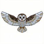Watchful Owl Mosaic Art Kit | DIY Glass Mosaic Kit, Premium Mica Tile Craft for Adults & Kids, Unique Home Decor Gift