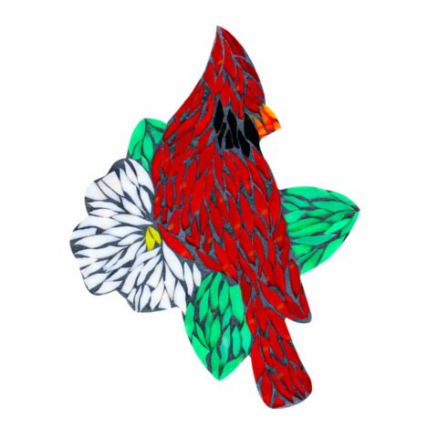 Guiding Cardinal Glass Mosaic Art Kit