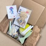 Gentle Jellyfish Mosaic Art Kit | DIY Glass Mosaic Kit, Premium Mica Tile Craft for Adults & Kids, Unique Home Decor Gift