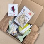 Guiding Cardinal Mosaic Art Kit | DIY Glass Mosaic Kit, Premium Mica Tile Craft for Adults & Kids, Unique Home Decor Gift