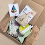 Steady Sailboat Mosaic Art Kit | DIY Glass Mosaic Kit, Premium Mica Tile Craft for Adults & Kids, Unique Home Decor Gift