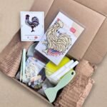 Proud Rooster Mosaic Art Kit | DIY Glass Mosaic Kit, Premium Mica Tile Craft for Adults & Kids, Unique Home Decor Gift