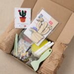 Cheerful Potted Cactus Mosaic Art Kit | DIY Glass Mosaic Kit, Premium Mica Tile Craft for Adults & Kids, Unique Home Decor Gift