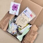 Cheerful Pig Mosaic Art Kit | DIY Glass Mosaic Kit, Premium Mica Tile Craft for Adults & Kids, Unique Home Decor Gift