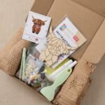 Gentle Highland Cow Mosaic Art Kit | DIY Glass Mosaic Kit, Premium Mica Tile Craft for Adults & Kids, Unique Home Decor Gift