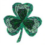 Lucky Clover Mosaic Art Kit | DIY Glass Mosaic Kit, Premium Mica Tile Craft for Adults & Kids, Unique Home Decor Gift