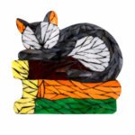Cozy Cat Mosaic Art Kit | DIY Glass Mosaic Kit, Premium Mica Tile Craft for Adults & Kids, Unique Home Decor Gift