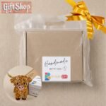 Gentle Highland Cow Mosaic Art Kit | DIY Glass Mosaic Kit, Premium Mica Tile Craft for Adults & Kids, Unique Home Decor Gift