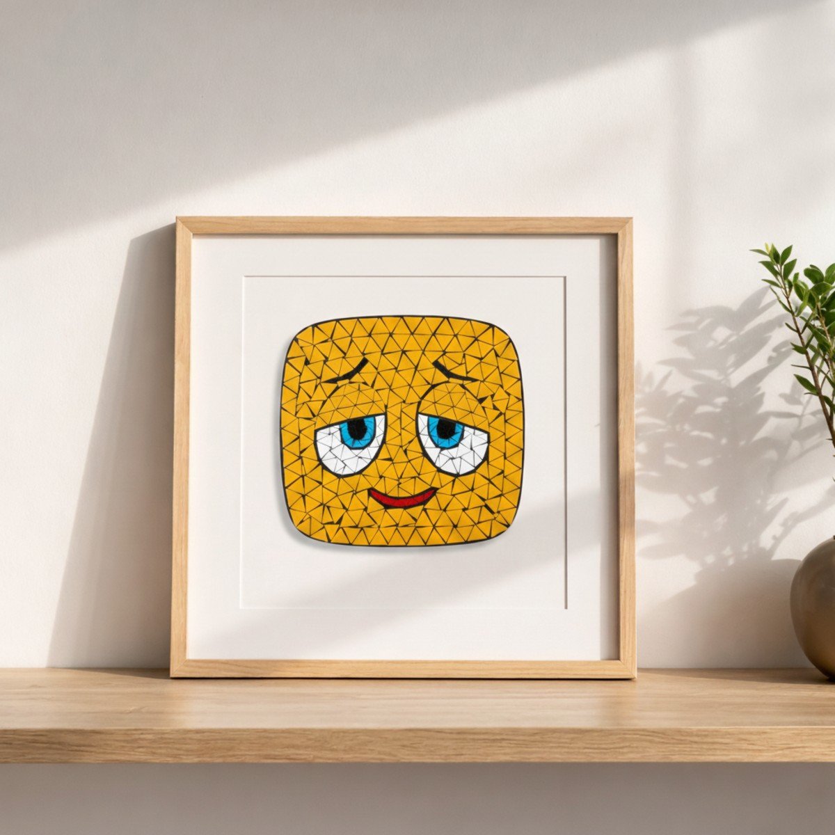 The Soft Glow Mosaic Art Kit | DIY Glass Mosaic Kit, Premium Mica Tile Craft for Adults & Kids, Unique Home Decor Gift