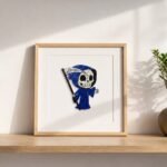 Blue Reaper Mosaic Art Kit | DIY Glass Mosaic Kit, Premium Mica Tile Craft for Adults & Kids, Unique Home Decor Gift