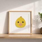 Little Chick Mosaic Art Kit | DIY Glass Mosaic Kit, Premium Mica Tile Craft for Adults & Kids, Unique Home Decor Gift