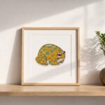 Rain-Forest Frog Mosaic Art Kit | DIY Glass Mosaic Kit, Premium Mica Tile Craft for Adults & Kids, Unique Home Decor Gift