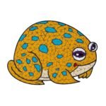 Rain-Forest Frog Mosaic Art Kit | DIY Glass Mosaic Kit, Premium Mica Tile Craft for Adults & Kids, Unique Home Decor Gift