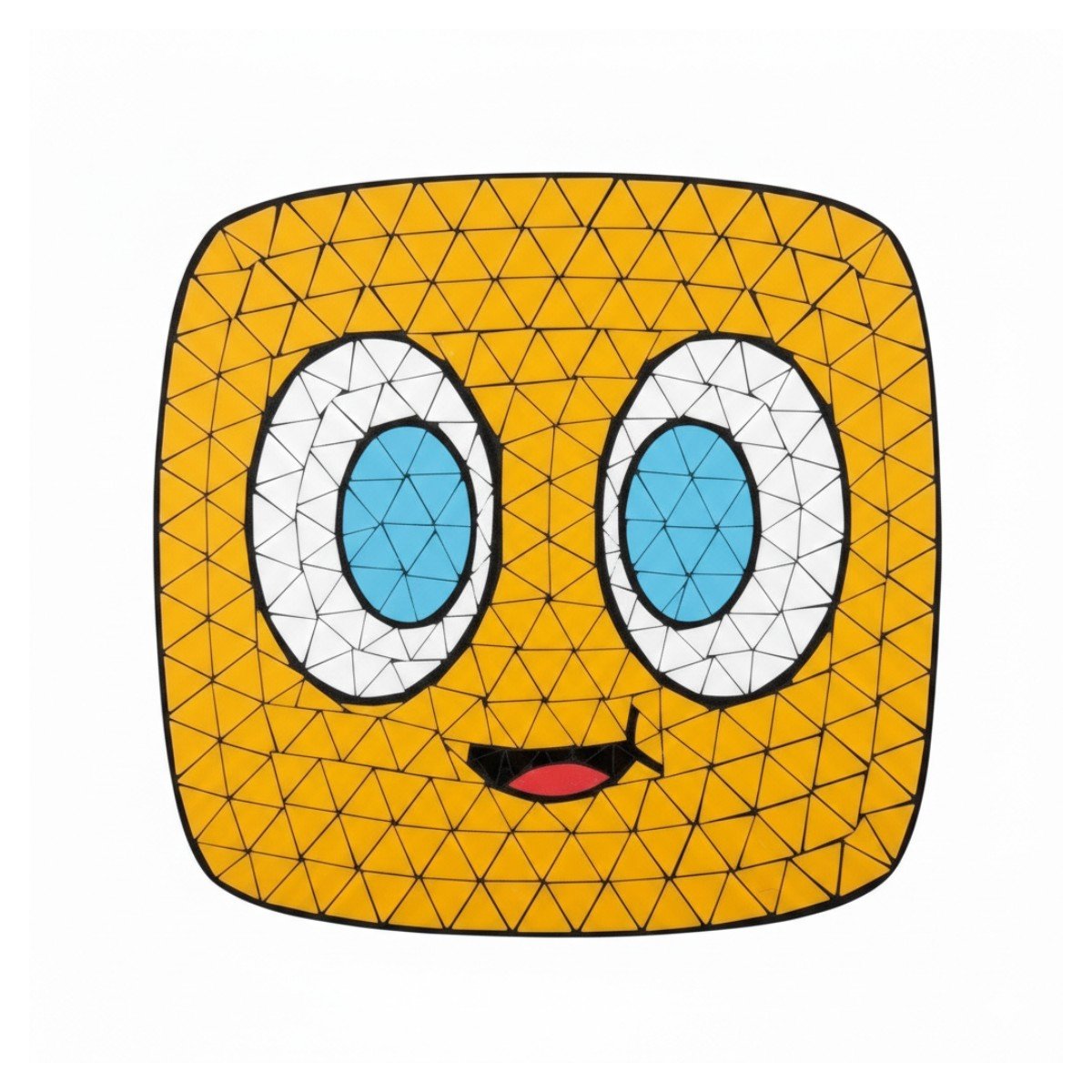 The Spark of Joy Mosaic Art Kit | DIY Glass Mosaic Kit, Premium Mica Tile Craft for Adults & Kids, Unique Home Decor Gift