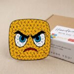 The Fierce Flame Mosaic Art Kit | DIY Glass Mosaic Kit, Premium Mica Tile Craft for Adults & Kids, Unique Home Decor Gift