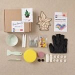 Potted Greenery Mosaic Art Kit | DIY Glass Mosaic Kit, Premium Mica Tile Craft for Adults & Kids, Unique Home Decor Gift