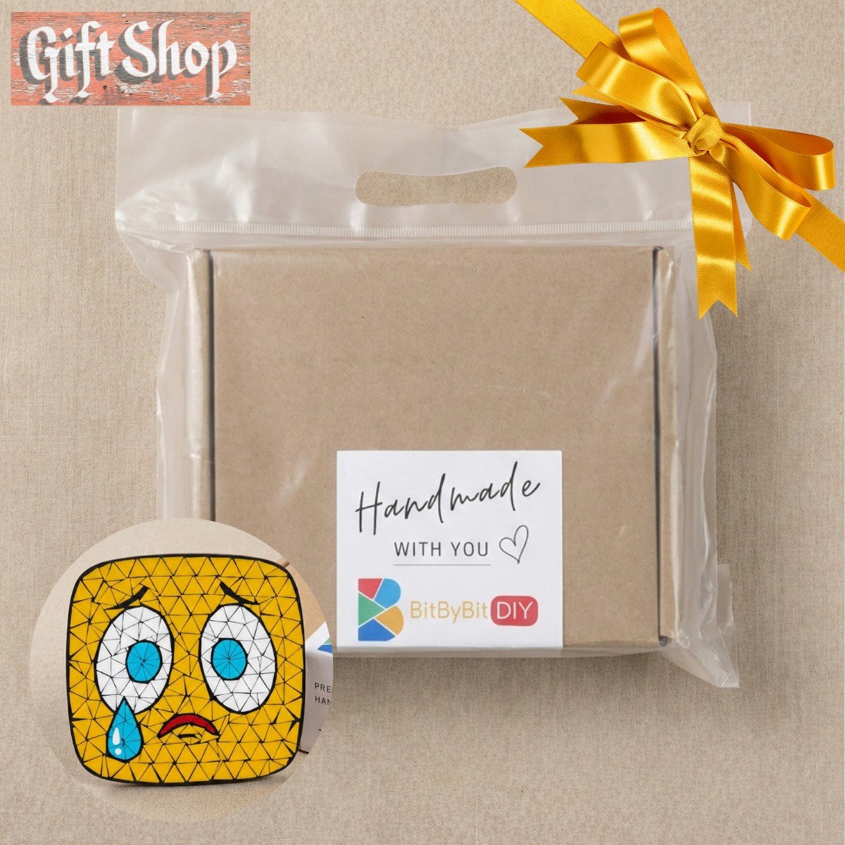 The Brave Release Mosaic Art Kit | DIY Glass Mosaic Kit, Premium Mica Tile Craft for Adults & Kids, Unique Home Decor Gift