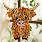 Gentle Highland Cow Mosaic Art Kit