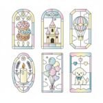 Fairytale Wonderland Series DIY Stained Glass Fridge Magnet Kit