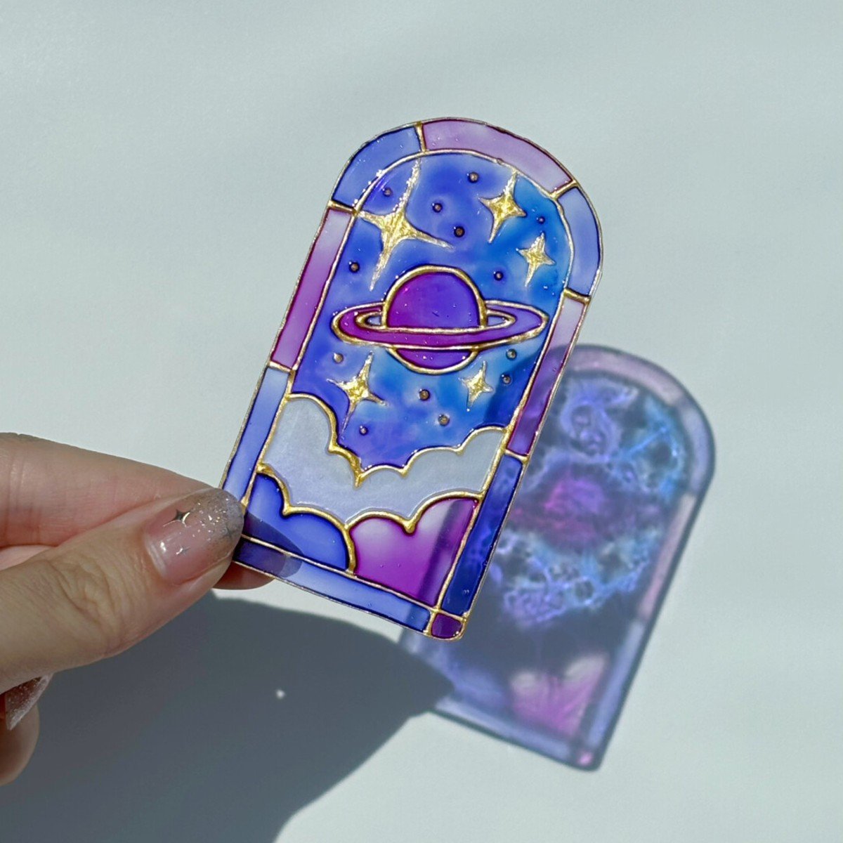 Dreamy Romance Series DIY Stained Glass Fridge Magnet Kit