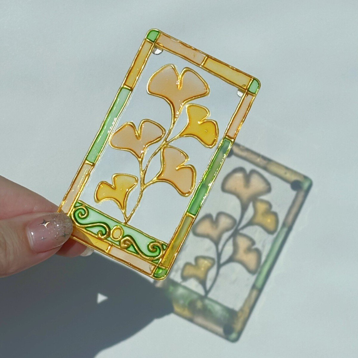 Dreamy Romance Series DIY Stained Glass Fridge Magnet Kit