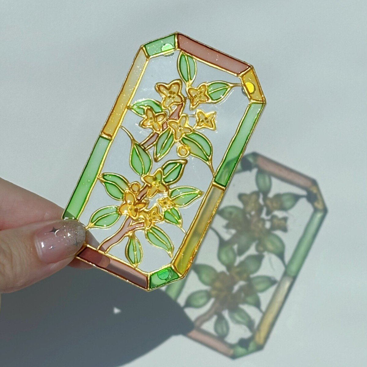 Dreamy Romance Series DIY Stained Glass Fridge Magnet Kit