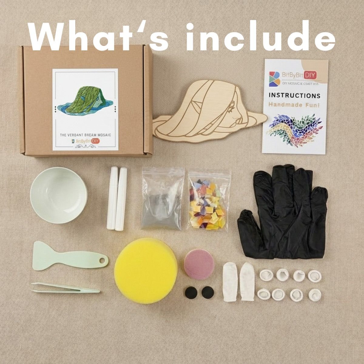 The Verdant Dream Mosaic Art Kit