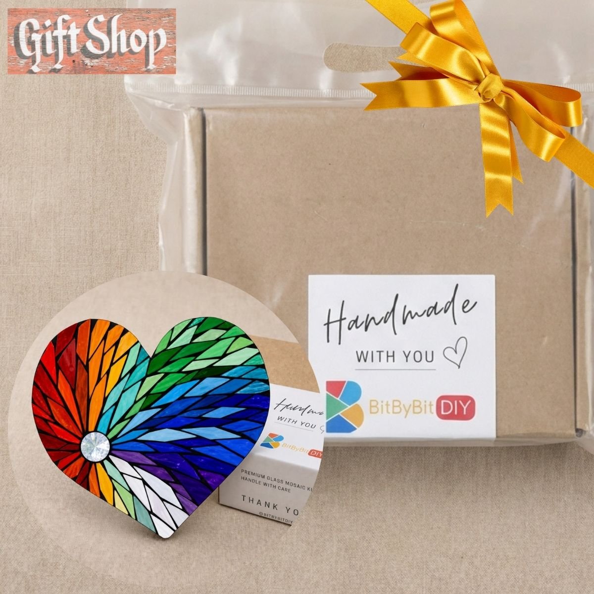 The Spectrum of Love Glass Mosaic Art Kit