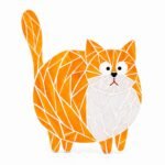 The Golden Hug Glass Mosaic Art Kit