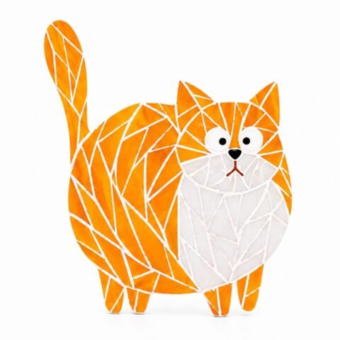 The Golden Hug Glass Mosaic Art Kit