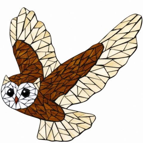 The Midnight Soar Glass Mosaic Art Kit