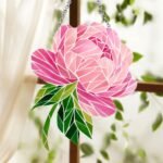 Blooming Peony Mosaic Art Kit