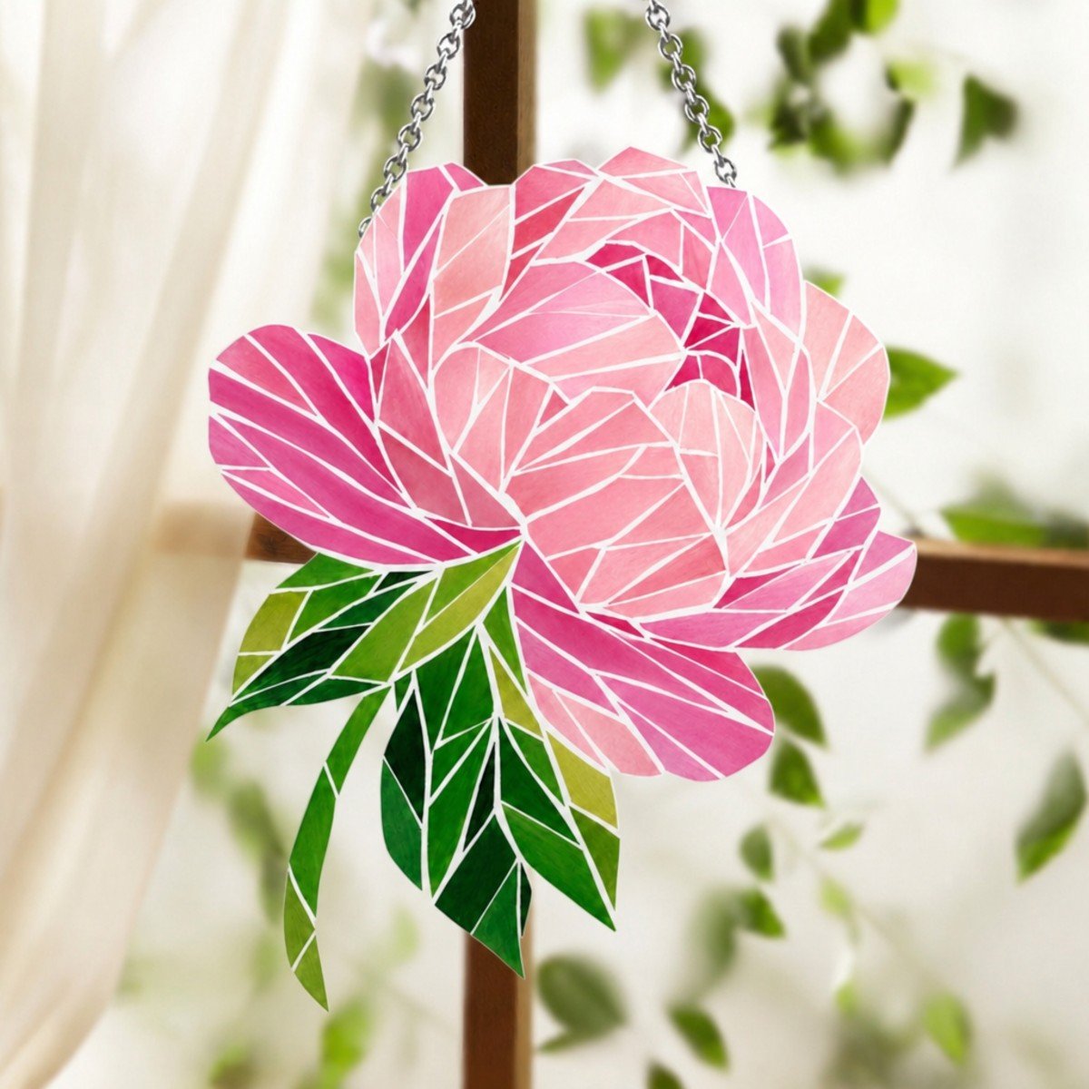 Blooming Peony Mosaic Art Kit