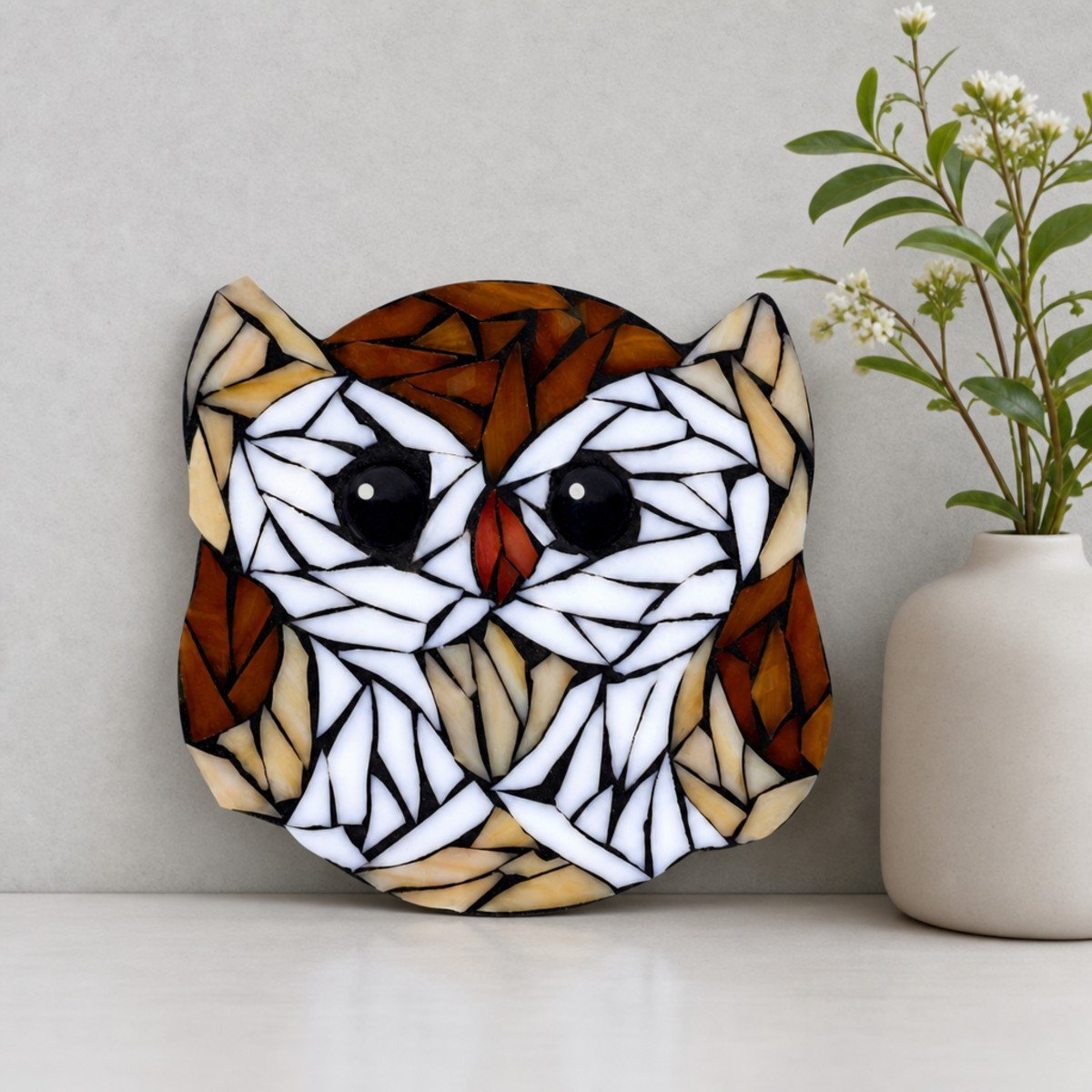 BeGentle Owl Glass Mosaic Art Kit