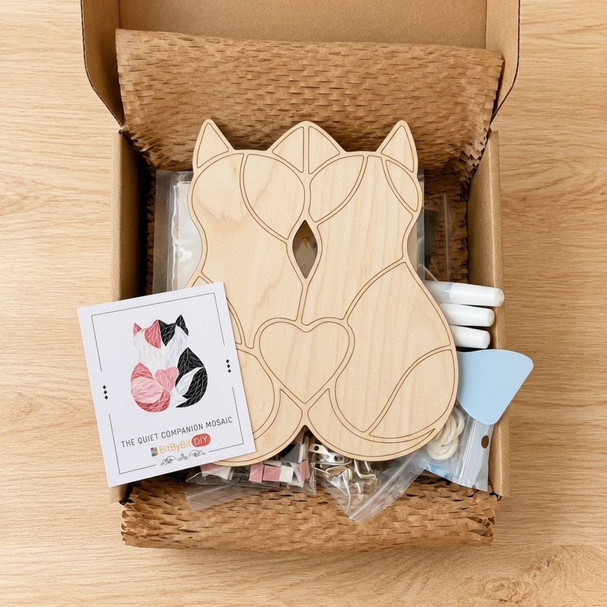The Quiet Companion Glass Mosaic Art Kit