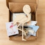 Graceful Flamingo Glass Mosaic Art Kit