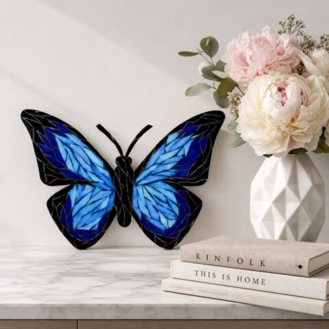 Peaceful Butterfly Glass Mosaic Art Kit