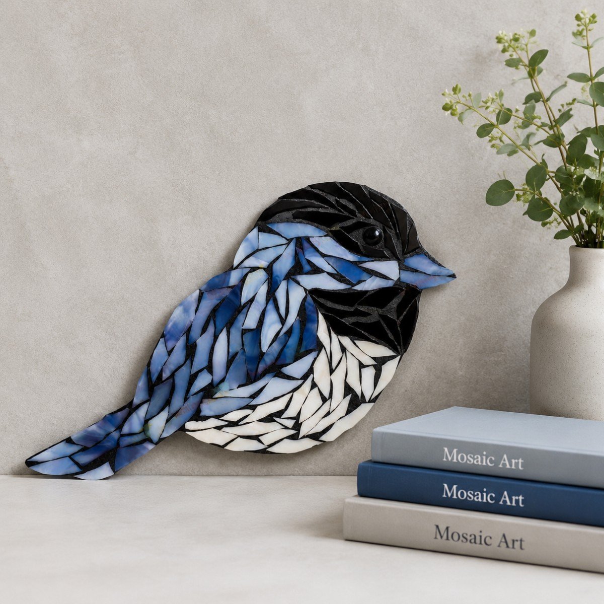 Quiet Bird Glass Mosaic Art Kit