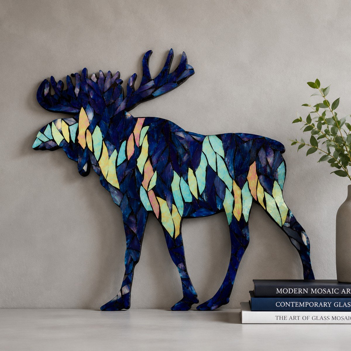 Gentle Moose Glass Mosaic Art Kit