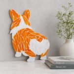 Cheerful Corgi Glass Mosaic Art Kit