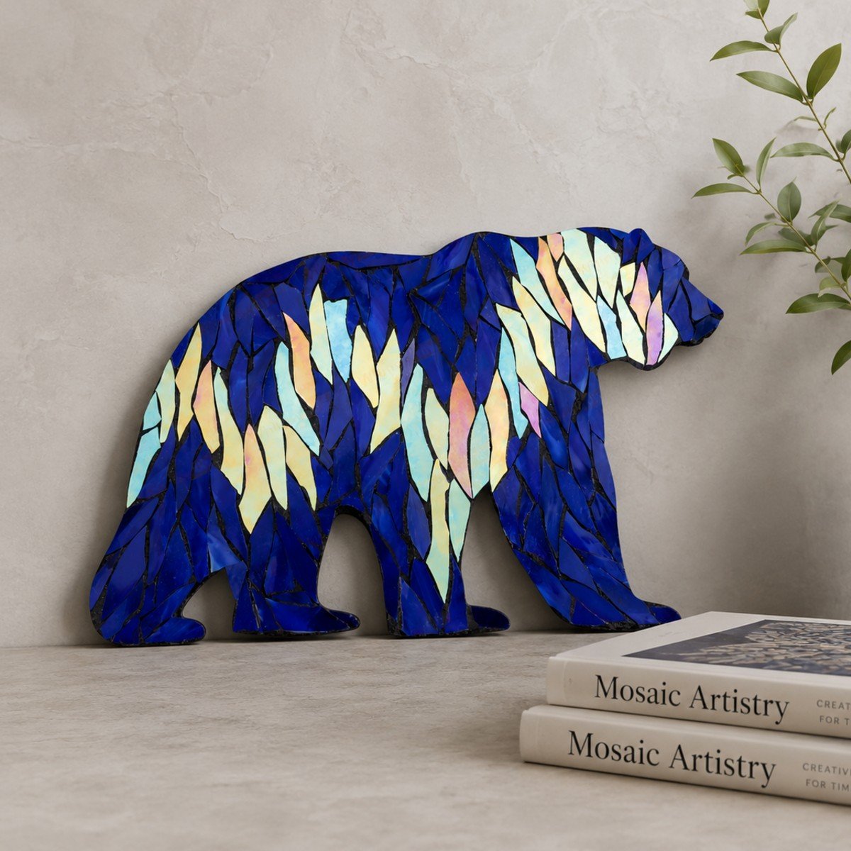Steady Bear Glass Mosaic Art Kit